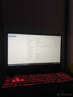 ✅ Herný Notebook - Asus TUF F15 (i5 11400H, RTX 2050)