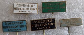 odznaky - Československý metrologický ústav Bratislava - 1