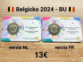 2€ coincard rôzne štáty