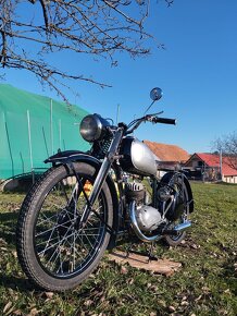 ČZ 125B s dokladmi - 1947