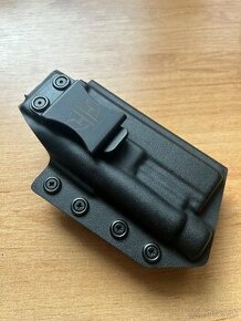 Vnutorne puzdro IWB pre Glock 17+ svetlo Olight baldr pro R