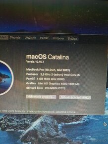 Macbook Pro A1278 mid 2012