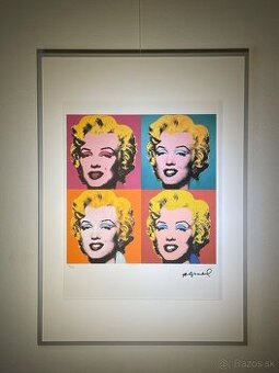 Andy Warhol "Marilyn Monroe" Limitovaná edícia_Certifikát