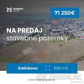 Investičná príležitosť: Stavebné pozemky v Kalinove