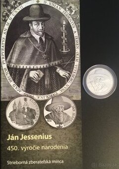 2016/10€ - Ján Jessenius - 450. výročie narodenia - BK