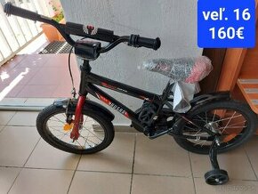 Novy detsky bicykel vel. 16