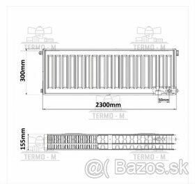 Korad 33 vkl 300x2300 (spodné ľavé pripojenie)