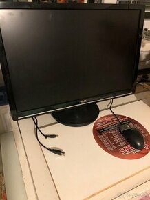 Predám funkčný 19".monitor ASUS, model VW221, 50cm x 34 cm - 1