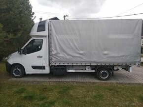 Renault master valník s plachtou - 1