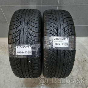 Zimné pneumatiky 215/55 R17 BRIDGESTONE DOT0419