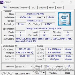 Predam MB ASRock Z370 Extreme 4 + CPU i7 8700k