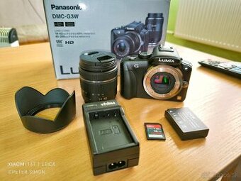 PANASONIC G3W a OBJEKTÍV NOVÝ LACNO