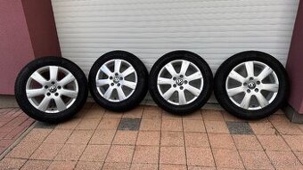 Kolesá sada VW 5x112r16, 205/55r16. ZNÍŽENÁ CENA