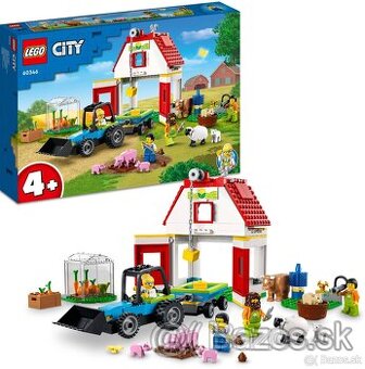 LEGO City 60346 Stodola a hospodárske zvieratá