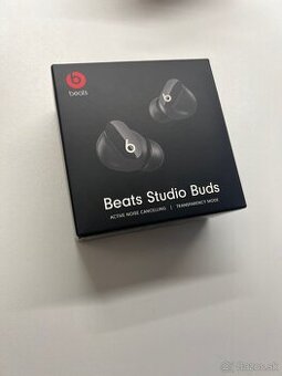 Beats Studio Buds (nové, komplet balenie, pôvodná cena 150e)