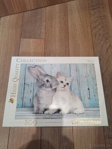 Puzzle High quality collection clementoni 500ks