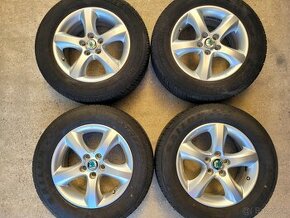 HLINIKOVE DISKY ORIG.SKODA  FABIA 5x100 195/65 R15 LETNE VW