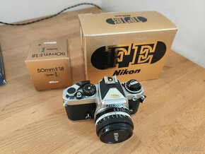 Nikon FE 35mm + Nikon Lens E series 50/1.8