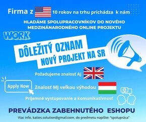 Prevádzka webshopu