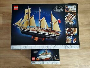 Lego Loď Endurance + GWP Shackletonov záchranný čln