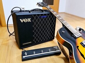 Predám kombo VOX VT40X + footswitch