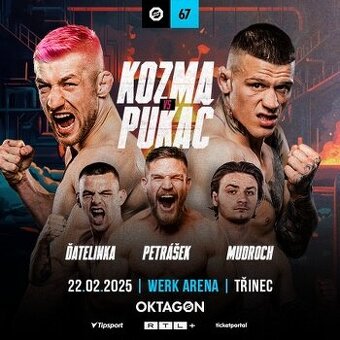 5 LÍSTKOV OCTAGON 67 - 22.02.2025 ŤRINEC