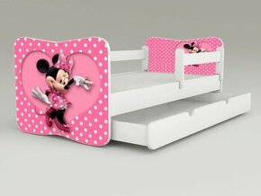 Detská posteľ Minnie+box na hračky