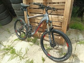 celoodpružený horský Bicykel Giant trance maestro 5.0