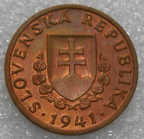 Mince: UNC/aUNC stavy Slovenský štát 1939-1945