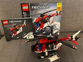 Lego Technic - záchranárska helikoptéra - rezerv.