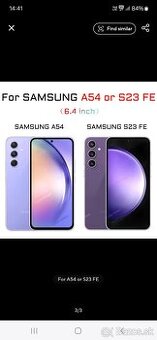 Samsung A54 a S23FE Ochrane hydrogelové skla