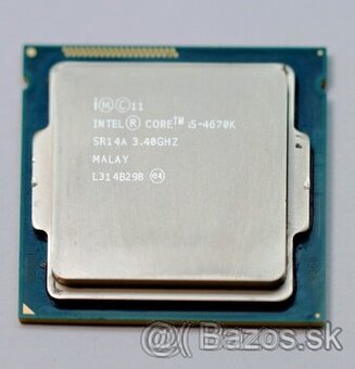 CPU Intel  i5-4670K pre socket 1150