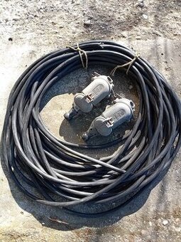 Predam kabel 6x4 lankovy,gumenny 35m.