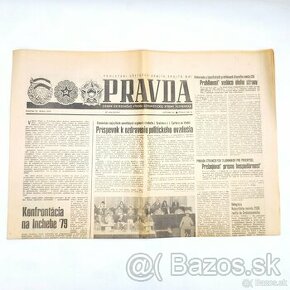 Noviny Pravda 22 jún 1979