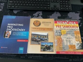 Nemčina pre samoukov,  autoškola, marketing po zacatecniky