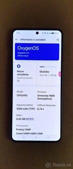 Oneplus Nord  3 5G  8GB/128 GB  Top stav - záruka