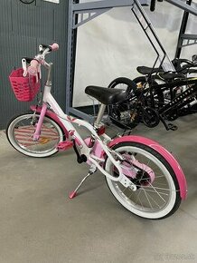 Btwin 16-palcový dievčenský bicykel