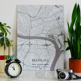 Mapa Bratislava