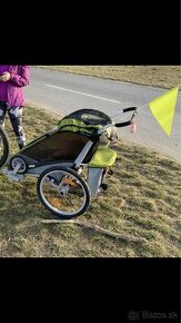 Thule chariot cougar 1 (kocíkovy + byciklovy set ) - 1