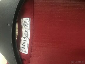 BURBERRY originál burgundy damska bluzka 40