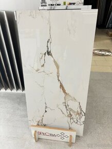 dlažba 60x120 Mramur Super glossy Carrara Gold