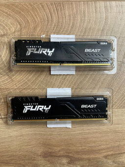 RAM - Kingston FURY 2 x 8 GB  DDR4 2666 MHz CL16 Beast - 1