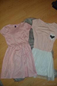 2x ružové šaty - 1