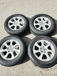 alu R17 5x112, zimné pneu 235/65, orig. Audi Q5 - 1