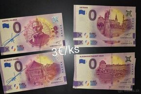 0€ souvenir, 0 eurova bankovka, 0 euro souvenir