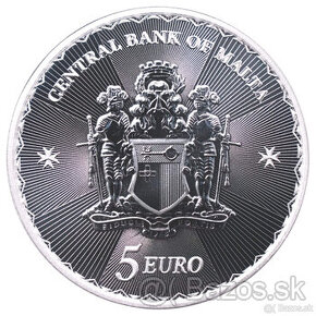 Strieborná investičná minca Maltese Cross 1OZ 2023