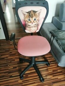 detska kancelárska stolička Ministyle mačiatko - 1