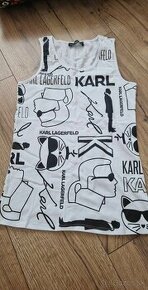 Nove damske tričko/tielko Karl Lagerfeld biele S cierne M