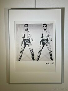 Andy Warhol "Elvis" Limitovaná edícia_Číslované_Certifikát