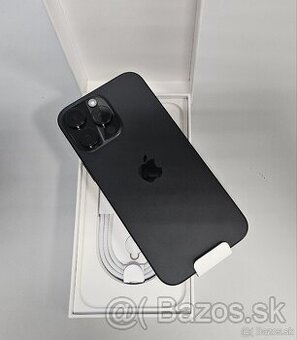 Predám Apple iPhone 16 Pro Max 256GB čierny